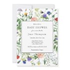 Wildflower Fields and Buzzing Bees Baby Shower