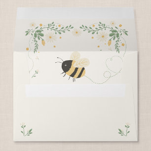 Wildflower Flight Bumble Bee 5x7 Envelope