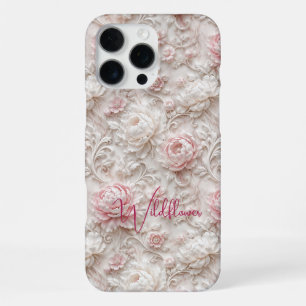 Wildflower Floral Art iPhone 16 Pro Max Case