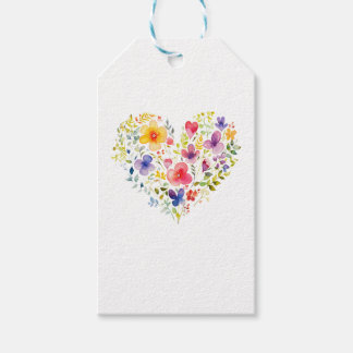 Wildflower Floral Botanical Carry nature's beauty  Gift Tags