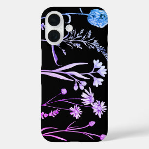 Wildflower Floral iPhone 16 Case Botanical Design