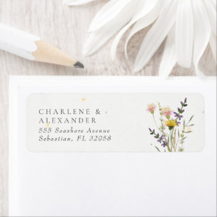 Wildflower Floral Meadow Garden Wedding