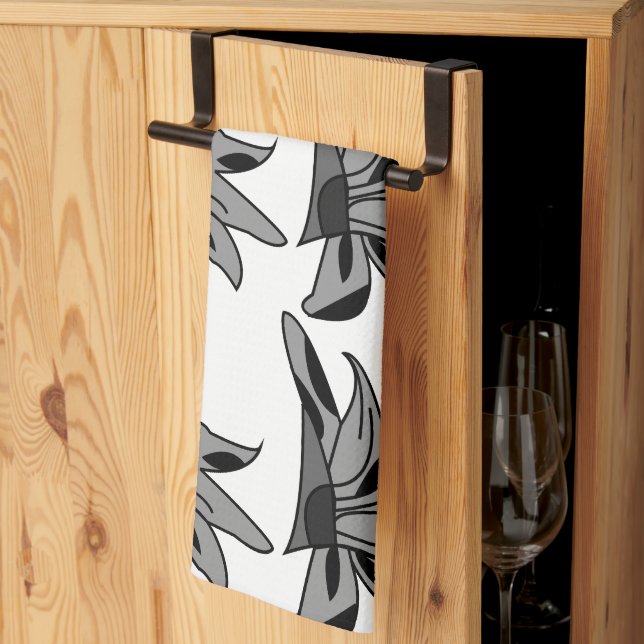 Wildflower Flower Floral  Tea Towel (Thirds Fold)