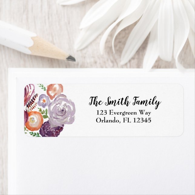 Wildflower Garden Flower Painting (Insitu)