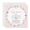 Wildflower Garden Girl Baby Shower Invitation