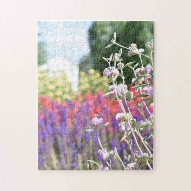 Wildflower Garden Kew Gardens London UK Jigsaw Puzzle (Vertical)