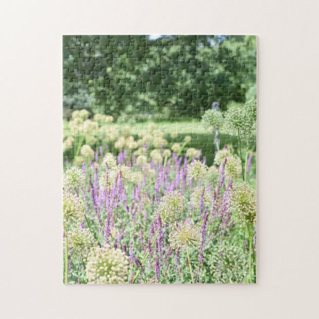 Wildflower Garden Kew Gardens London UK Jigsaw Puzzle (Vertical)