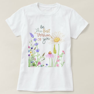 "Wildflower Graphic T-Shirt  Inspirational