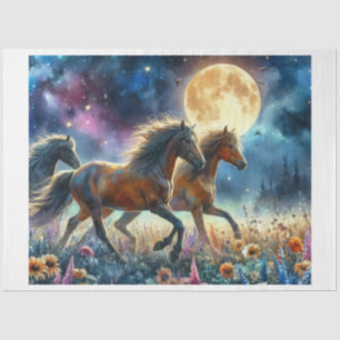 Wildflower Horse Tissue Paper