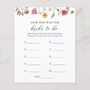 Wildflower How Old Was The Bride To Be Game