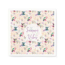 Wildflower & Hummingbird Summer Vibes 