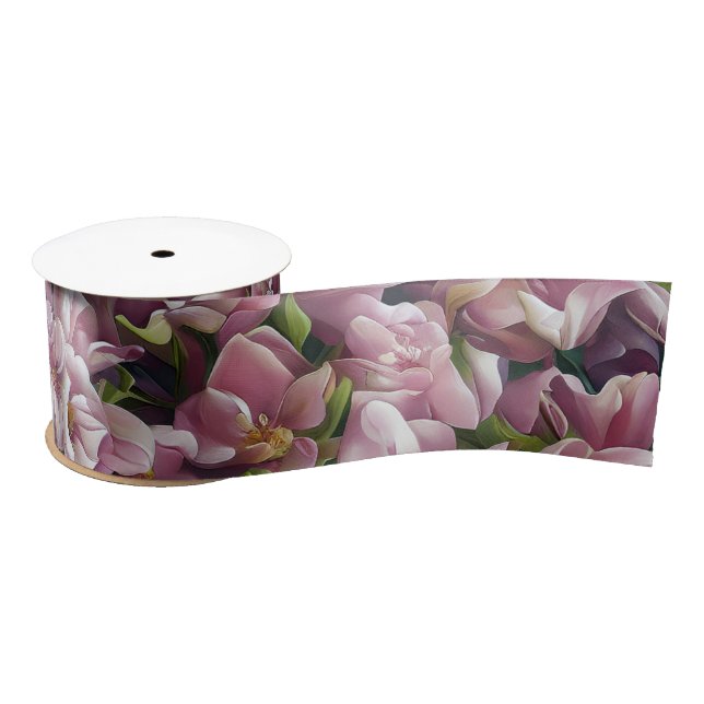 Wildflower Impressions Satin Ribbon (Spool)