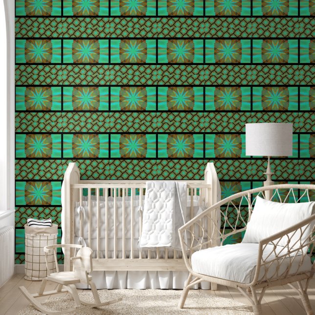 Wildflower in a Blue Meadow Wallpaper (Kids)