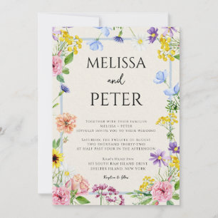 Wildflower Invitation
