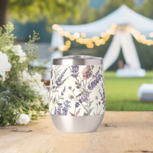 Wildflower Lavender Boho Botanical Floral