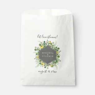 Wildflower Let Love Bloom Wedding Flower Seeds Favour Bags