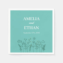 Wildflower Light Green Wedding