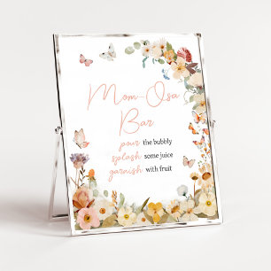 Wildflower Little Butterfly Mum Osa Bar Poster