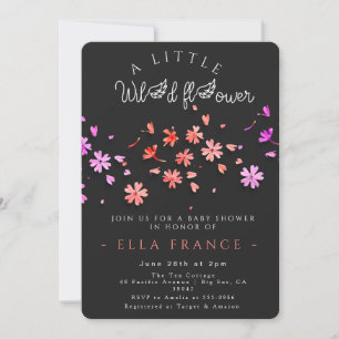 Wildflower Love Is in Bloom Baby Shower Invitation