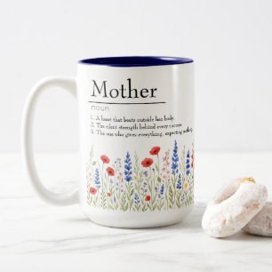 Wildflower Love – Mug with Heartfelt Message