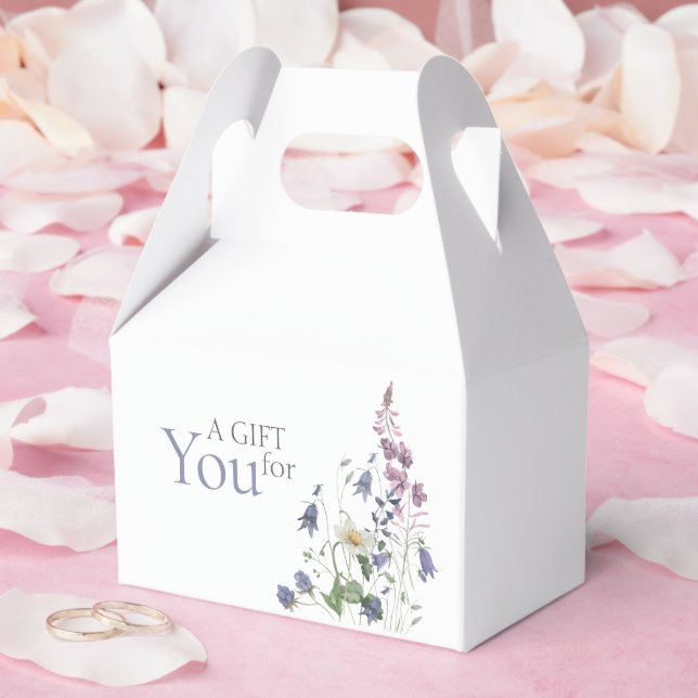 Wildflower Meadow 35th Birthday Favour Box (Wedding)