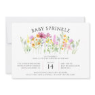 Wildflower Meadow Baby Sprinkle