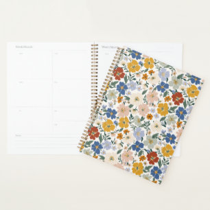Wildflower Meadow Boho Pattern Planner
