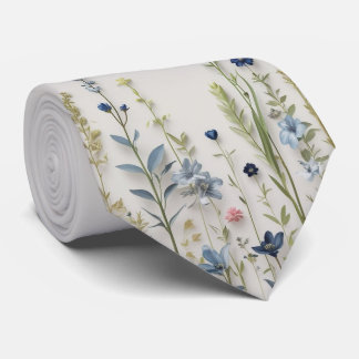 Wildflower Meadow Botanical Necktie