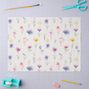 Wildflower Meadow Botanical Tissue Paper