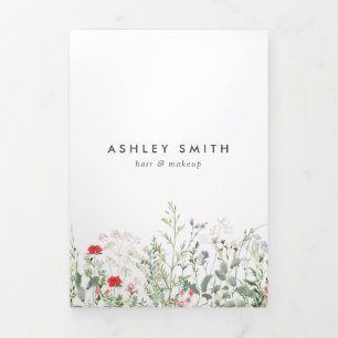 Wildflower Meadow Brochure Tri-Fold Programme