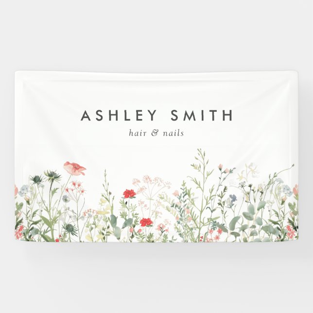Wildflower Meadow Business Banner (Horizontal)