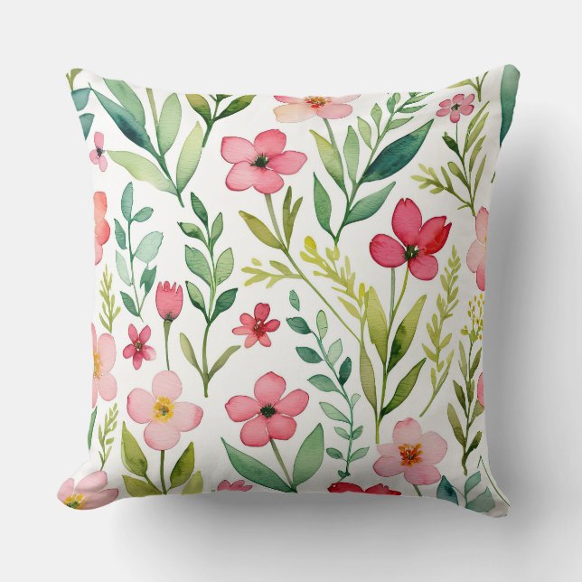 Wildflower Meadow Cushion (Front)