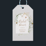 wildflower meadow floral bridal shower gift tags<br><div class="desc">Our "watercolor wildflower" collection features different watercolor wildflowers with beautiful foliage coupled with elegant script for your occasions. Check our store for more items from this collection and contact us through char or email if you have custom product requirements.</div>