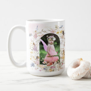 Wildflower Meadow Flowers Birthday Photo Gift Coffee Mug
