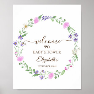Wildflower Meadow Frame   Poster