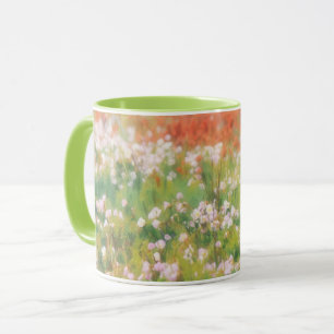 Wildflower Meadow Impressionist Floral Art Mug