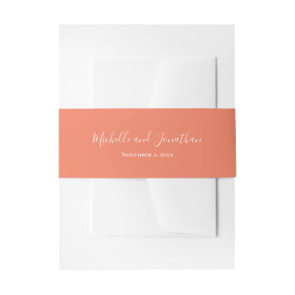 Wildflower Meadow Invitation Belly Band