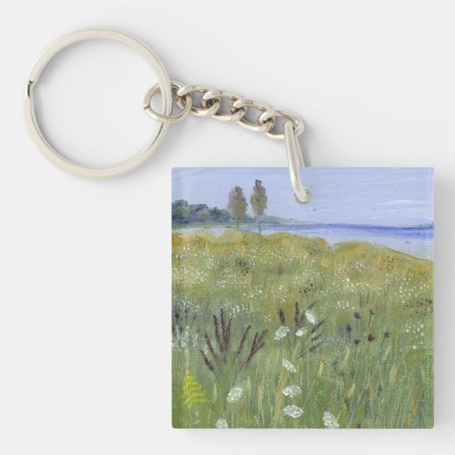 Wildflower Meadow Key Ring (Front)
