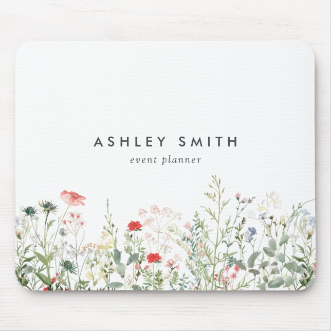 Wildflower Meadow Mouse Mat (Front)