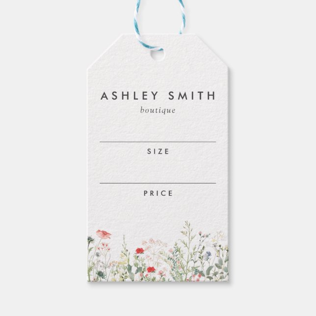 Wildflower Meadow Price Tag (Front)