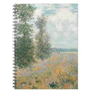 Wildflower Meadow Summer Impressionist Notebook