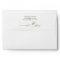 Wildflower Meadow Wedding Invitation Envelope