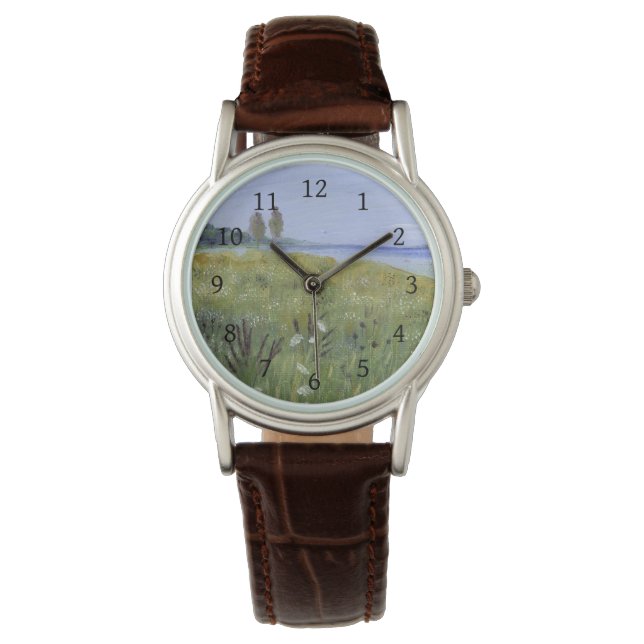 Wildflower Meadow Wrist Watch (Front)