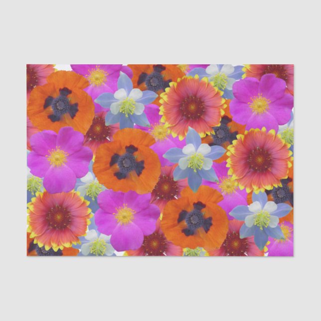 Wildflower Medley Tissue Paper (Front)