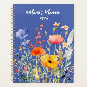Wildflower Monthly Planner Personalised