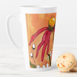 Wildflower Morning Latte Mug