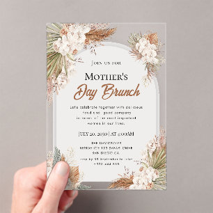 wildflower Mother's Day Brunch Invitations