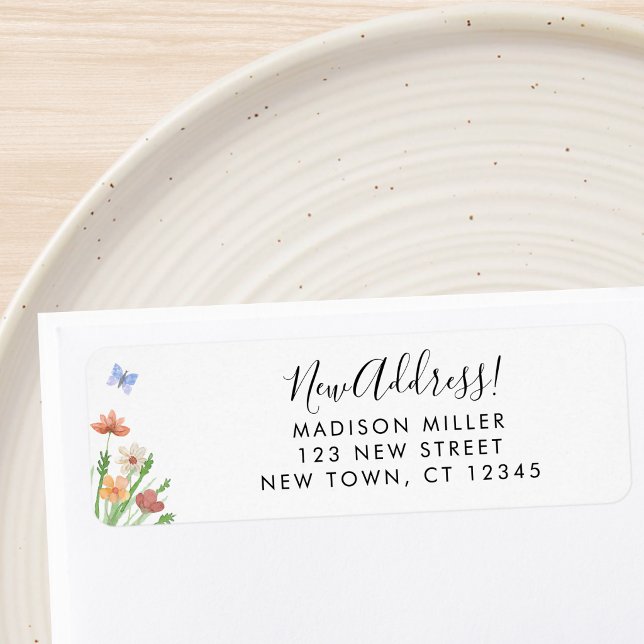 Wildflower New Address Return Address (Creator Uploaded)