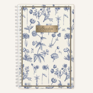 Wildflower Notebook Little Bee Beekeeper Gardeners