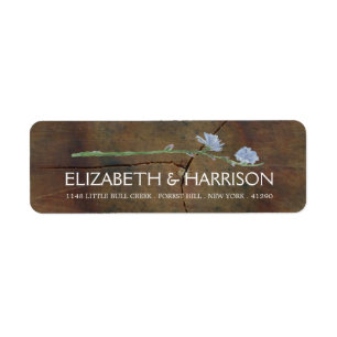 Wildflower Oak Wood Wedding